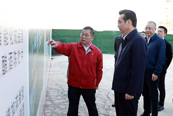 2022年10月24日，时任淮安市市长、现任淮安市委书记史志军调研美狮贵宾会发展情况及重点项目建设情况。